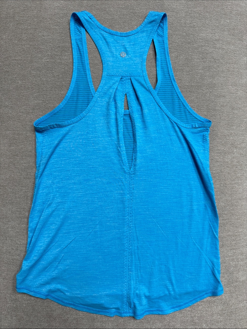 Lululemon Athletica Blue Racerback Tank Top